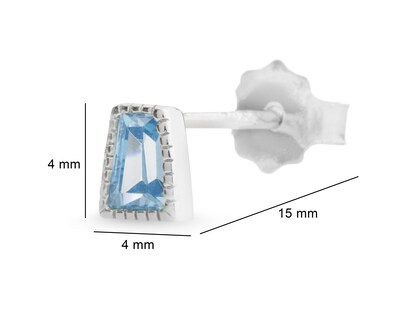 Foto 4 | Aretes de Plata Sahara