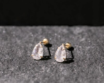 Foto 3 | Aretes de Oro 10k Zokko