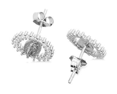 Foto 2 | Aretes de Plata NK