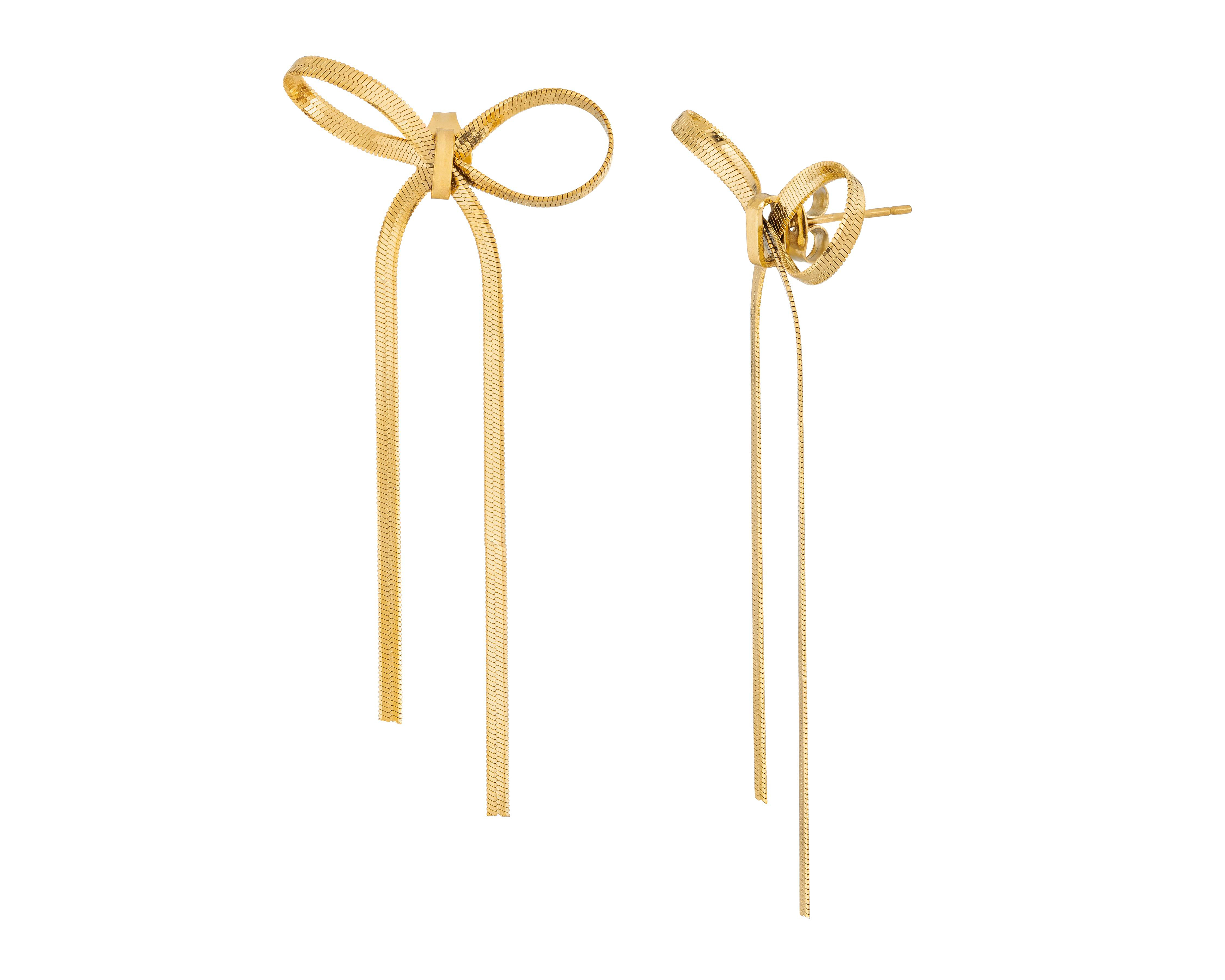 Aretes de Chapa de Oro 14k By Adina Eden