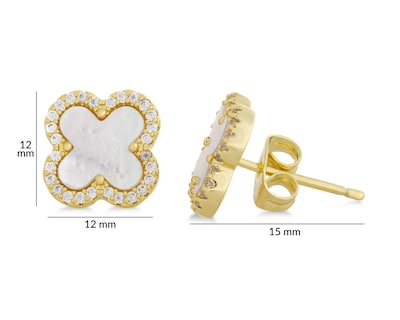 Foto 4 | Aretes de Chapa de Oro 14k By Adina Eden