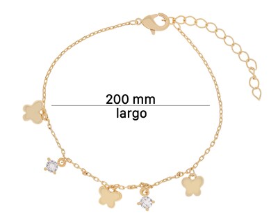 Foto 5 | Pulsera de Chapa de Oro 14K By Adina Eden