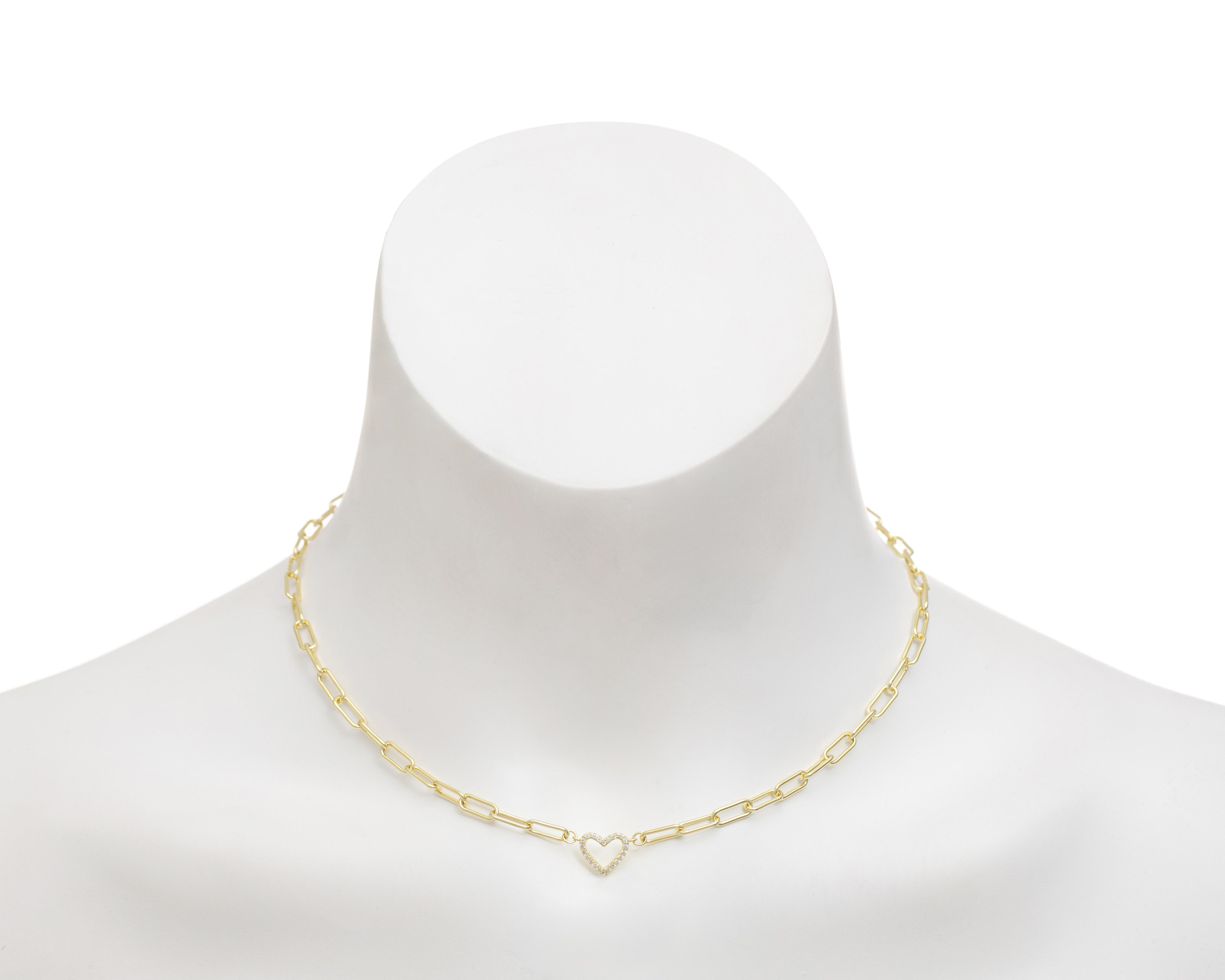 Foto 4 pulgar | Collar de Chapa de Oro 14k By Adina Eden