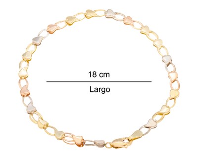 Foto 6 | Pulsera de Oro 10K Martela