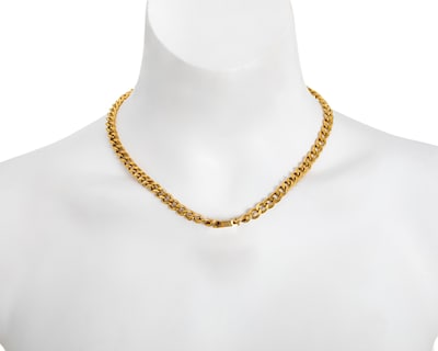 Foto 3 | Cadena de Chapa de Oro 18K Fun Jewelry