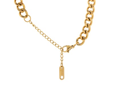 Foto 4 | Cadena de Chapa de Oro 18K Fun Jewelry