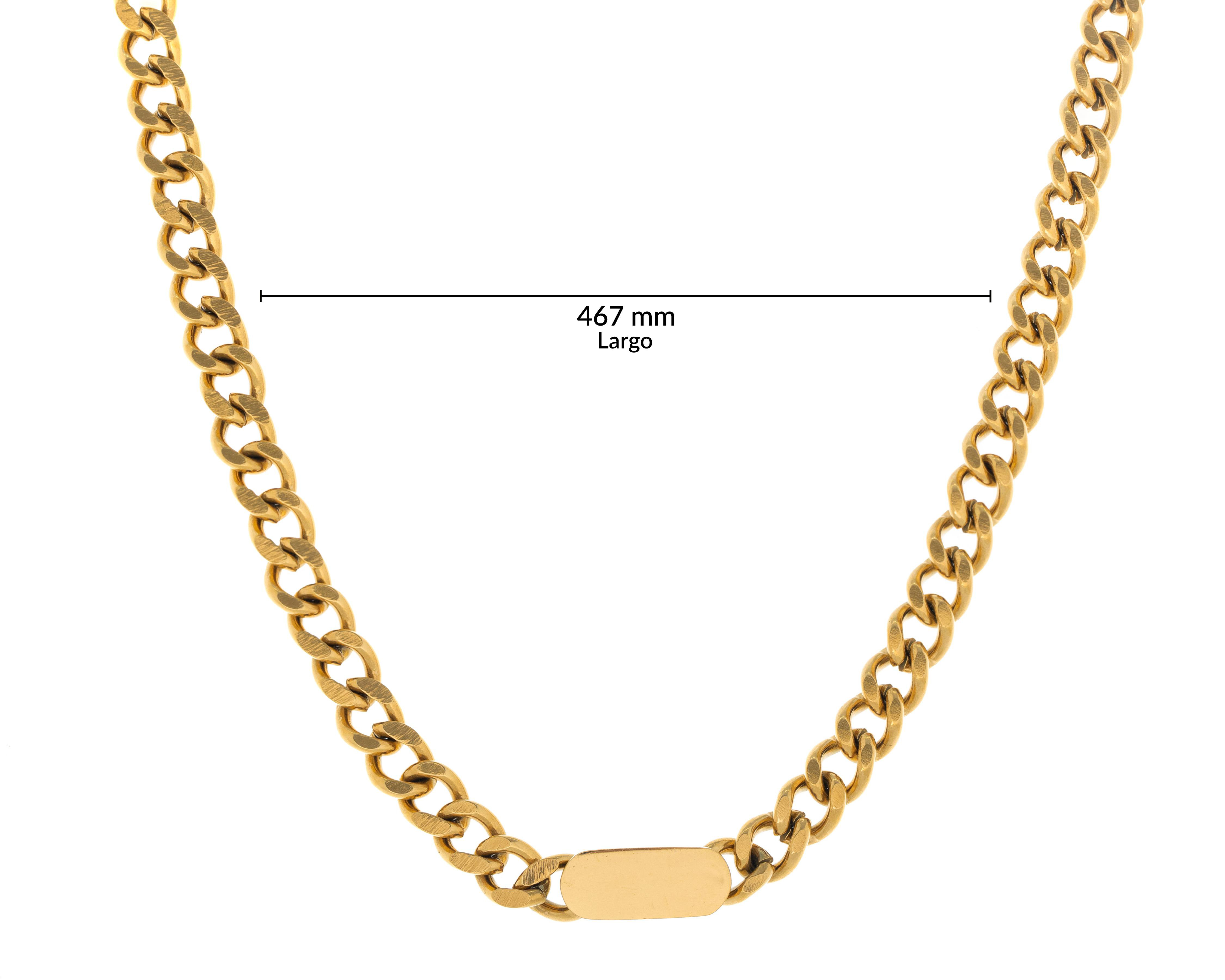 Foto 6 | Cadena de Chapa de Oro 18K Fun Jewelry