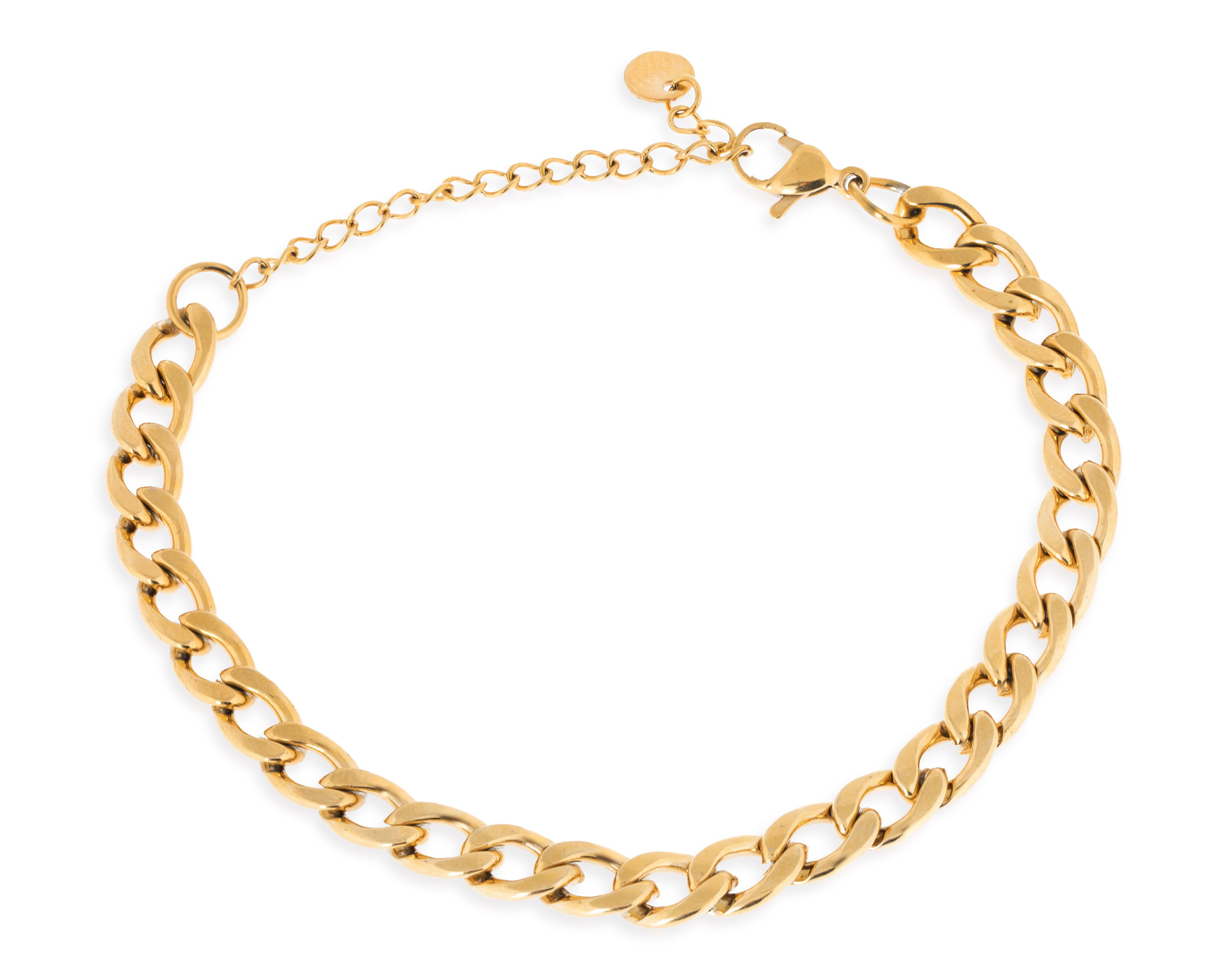 Pulsera Chapa de Oro 18K Ason