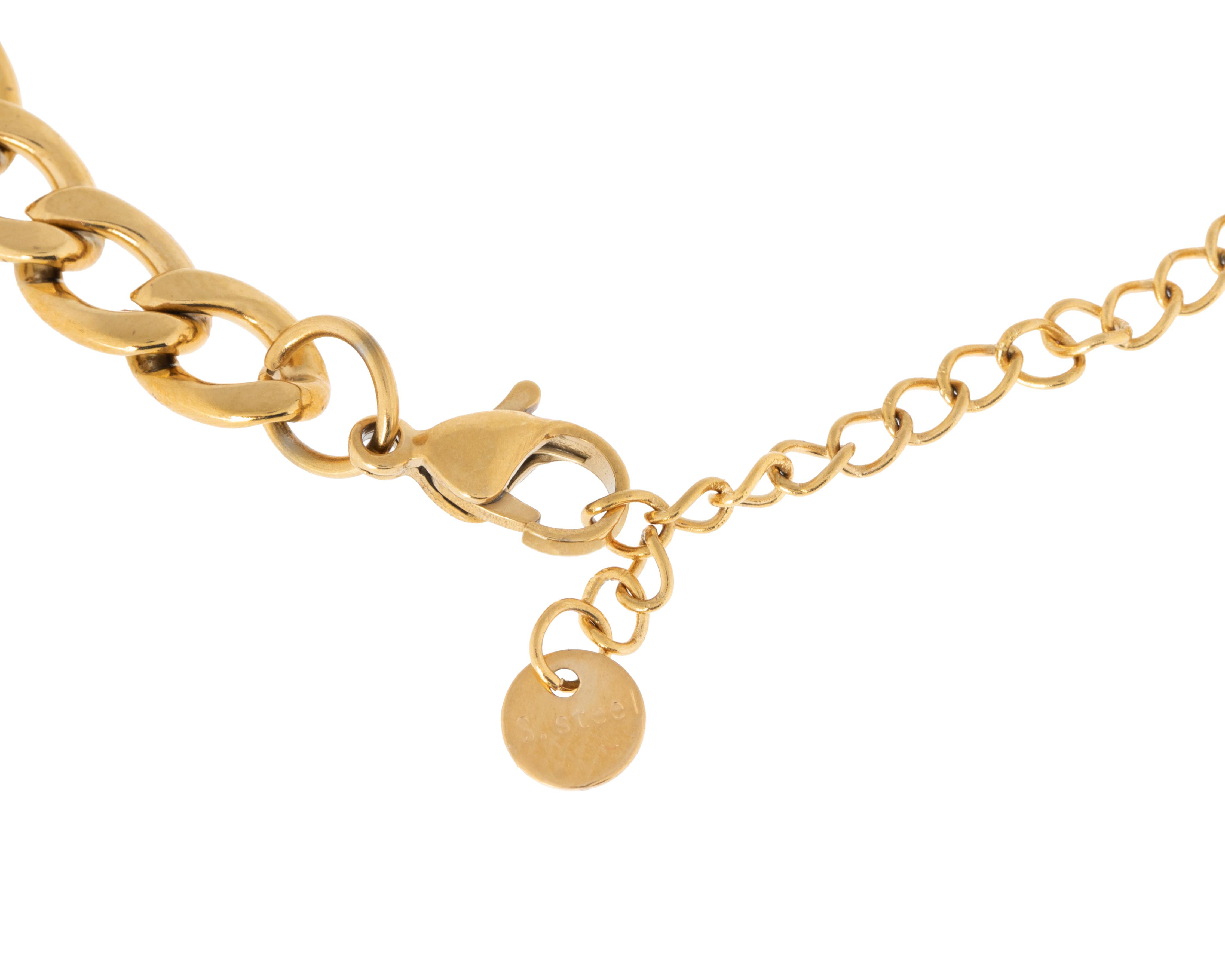 Foto 4 pulgar | Pulsera Chapa de Oro 18K Ason