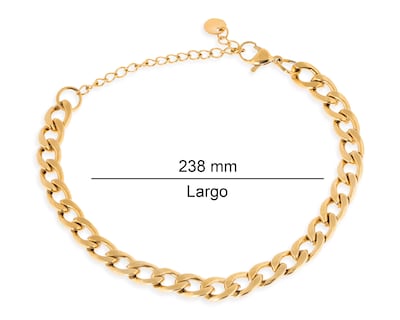 Foto 5 | Pulsera Chapa de Oro 18K Ason