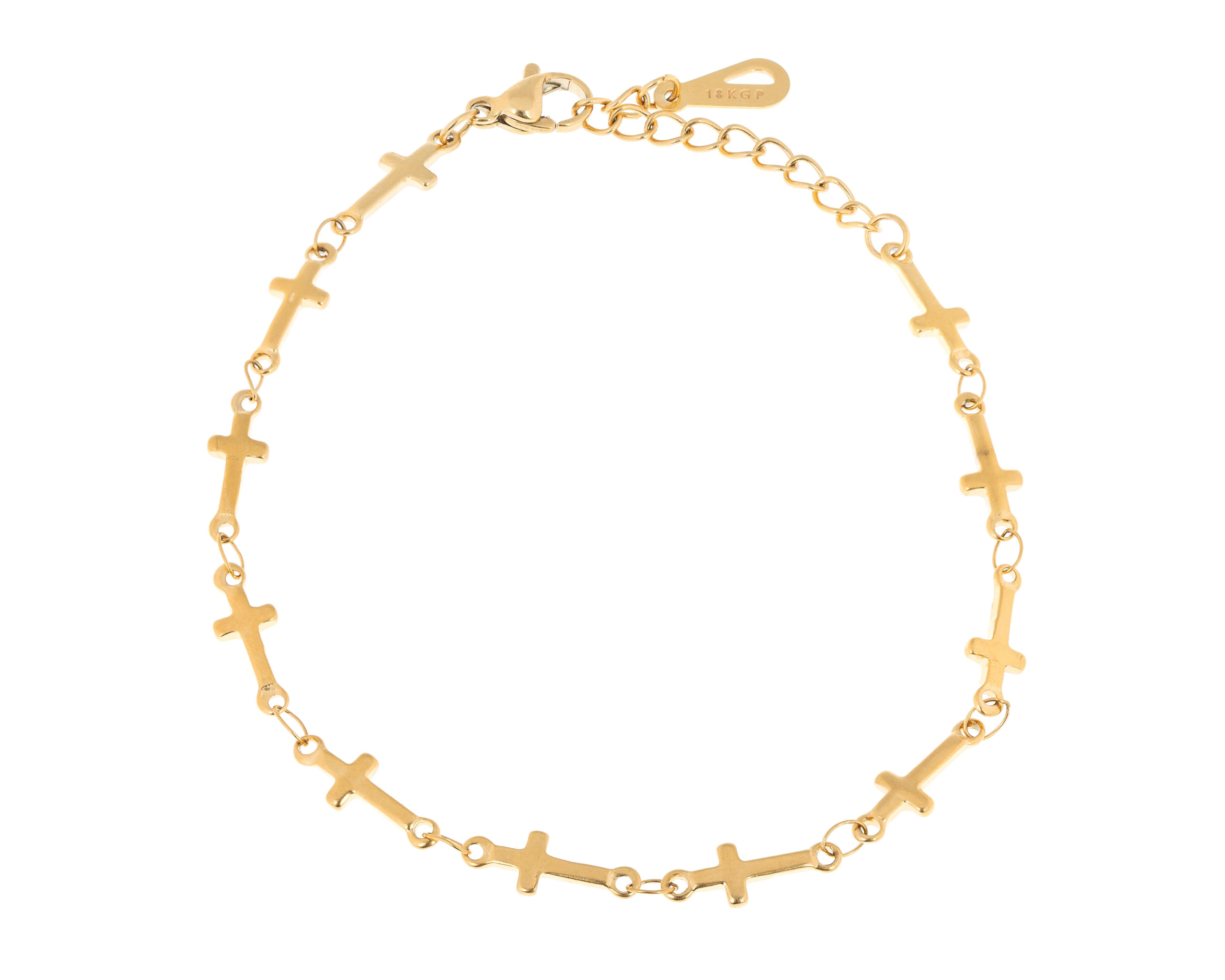 Pulsera de Chapa de Oro 18k Ason