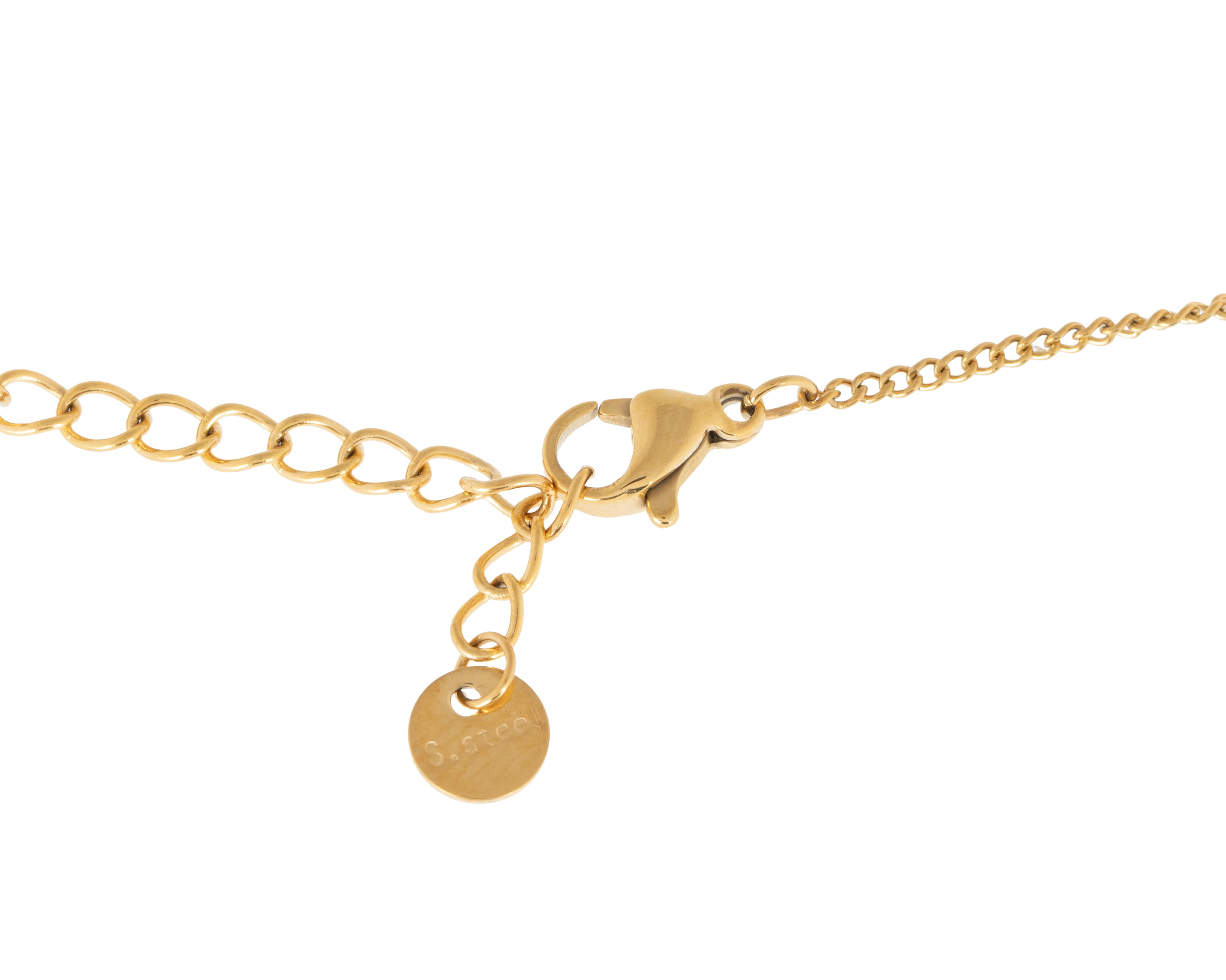 Foto 4 pulgar | Pulsera Chapa de Oro 18K Ason