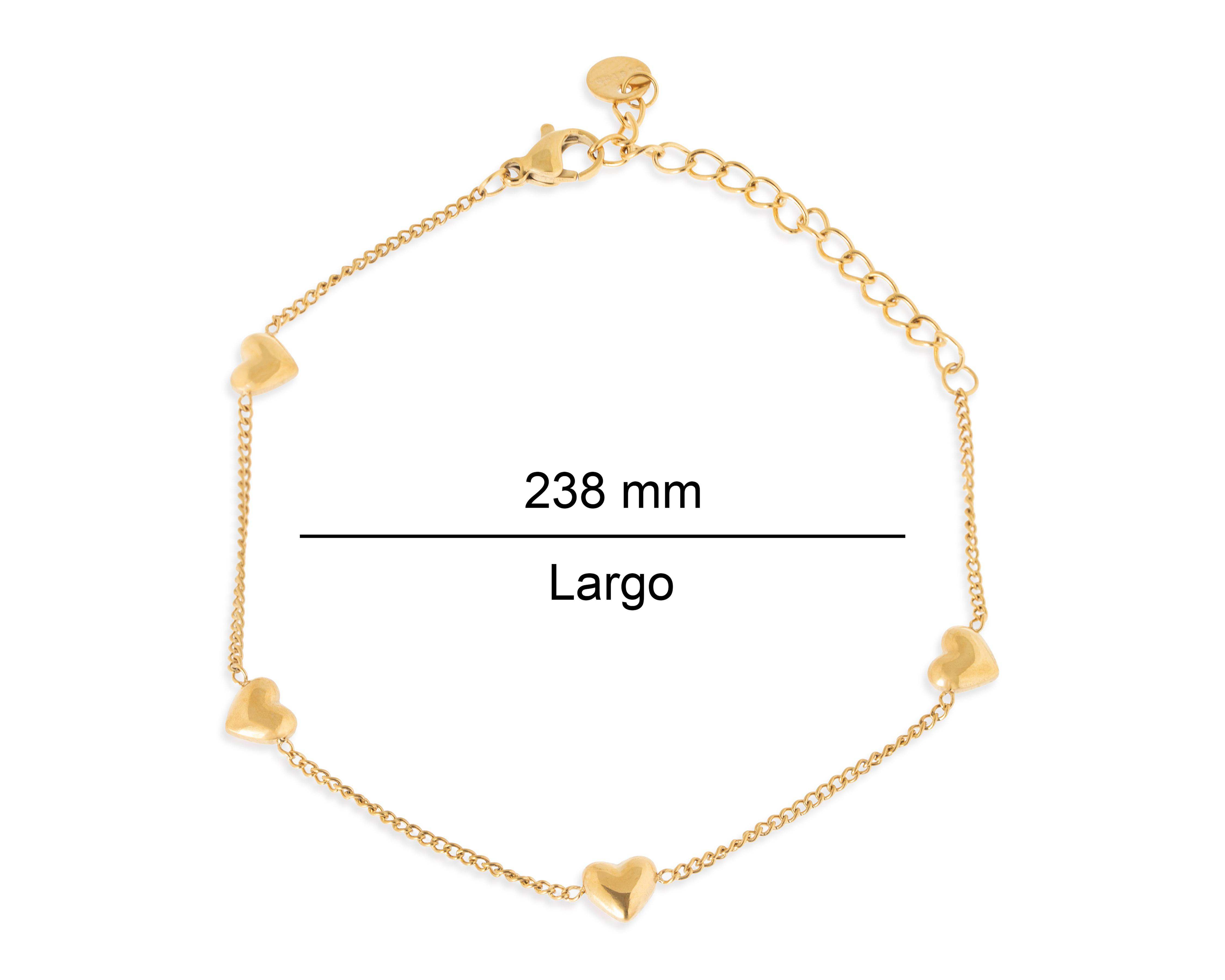 Foto 5 pulgar | Pulsera Chapa de Oro 18K Ason