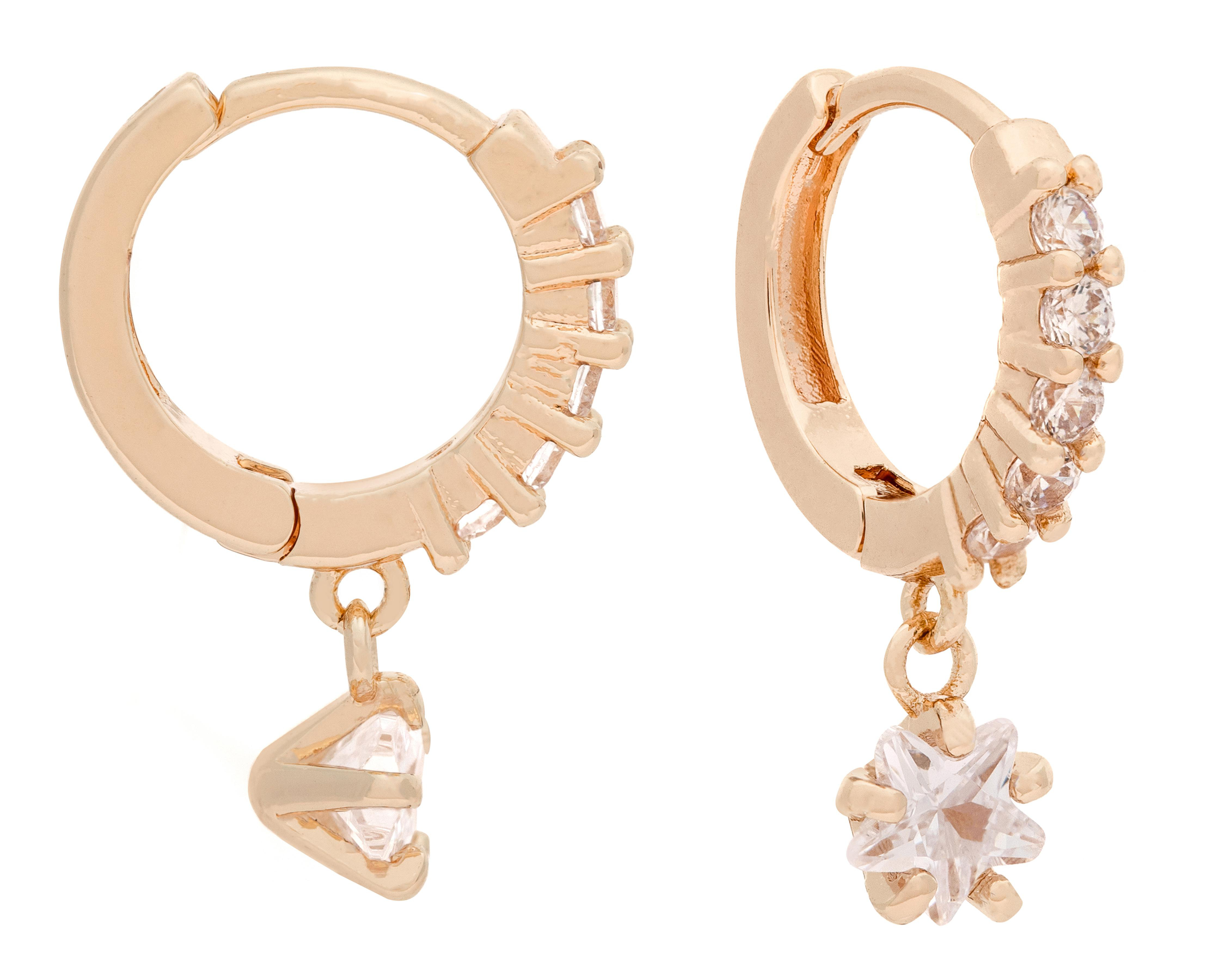 Foto 1 | Aretes de Acero Inoxidable Ring Ocean