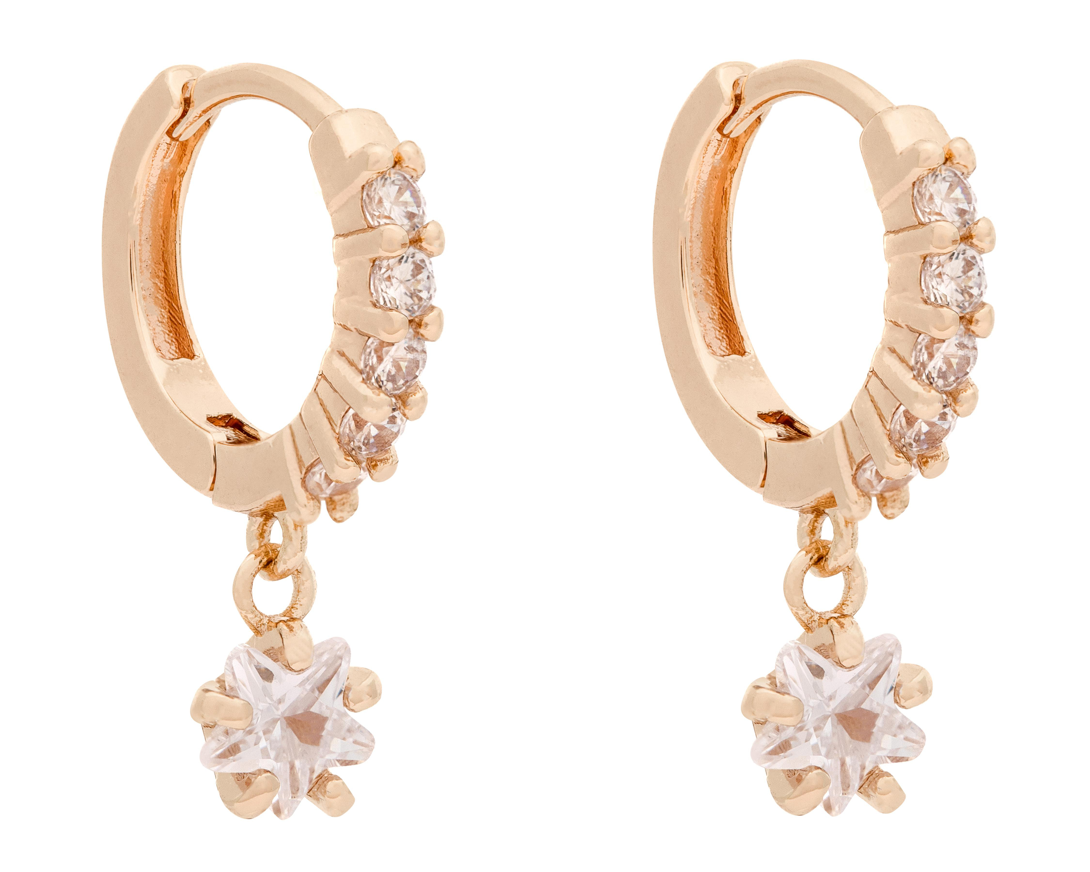 Foto 3 pulgar | Aretes de Acero Inoxidable Ring Ocean