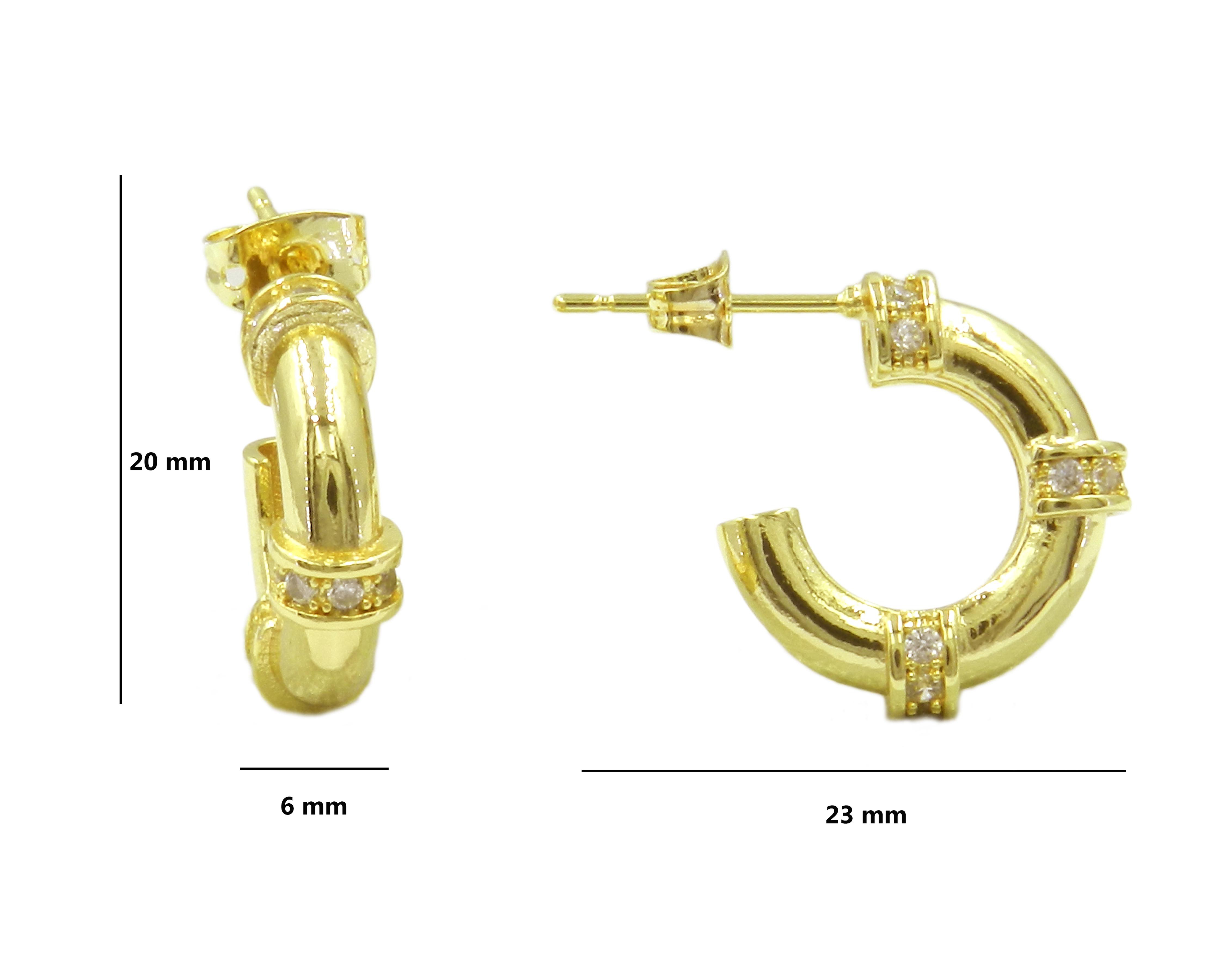 Foto 4 | Arracadas de Chapa de Oro 14K Diseños Creativos