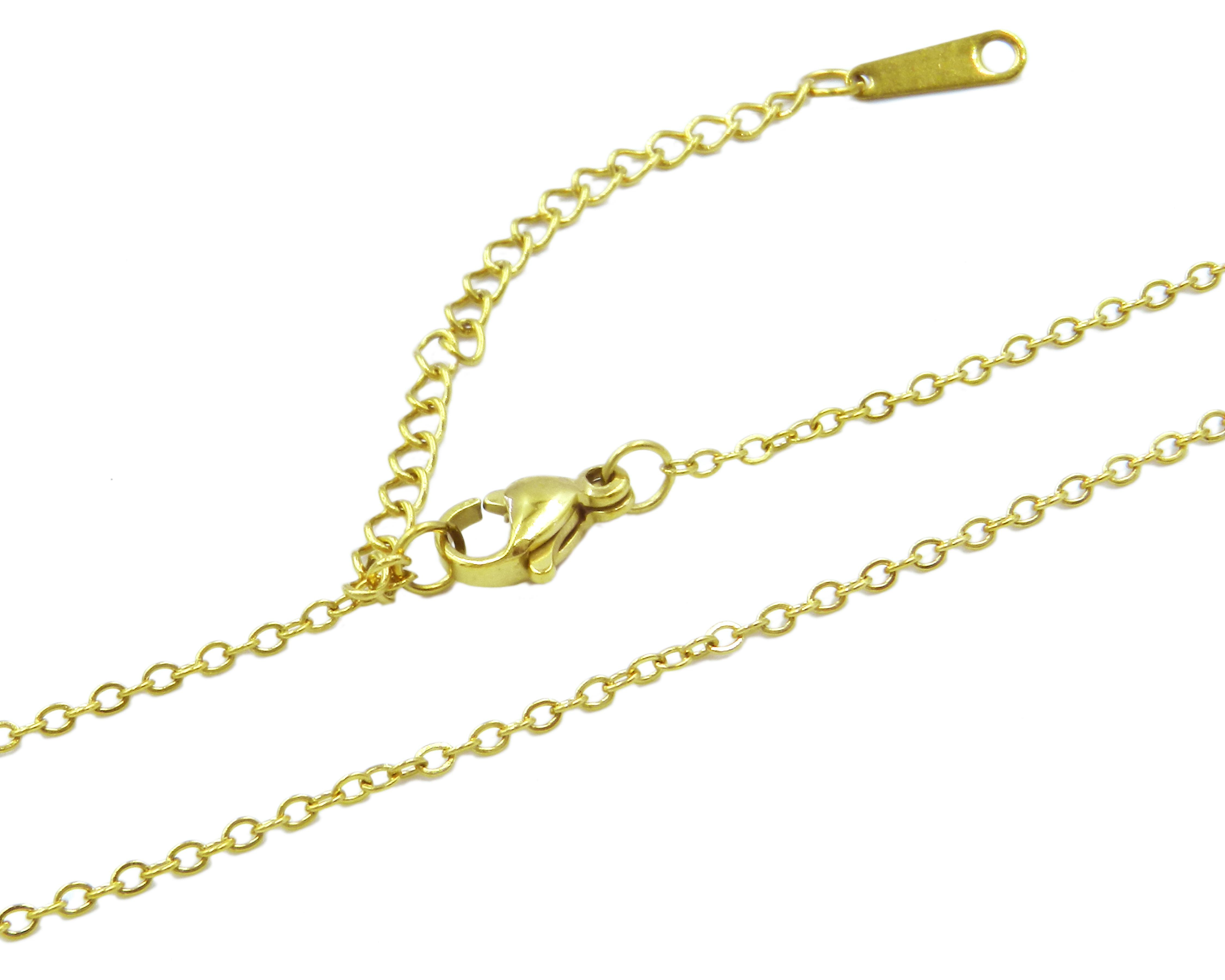 Foto 3 | Collar de Chapa de Oro 14K Diseños Creativos