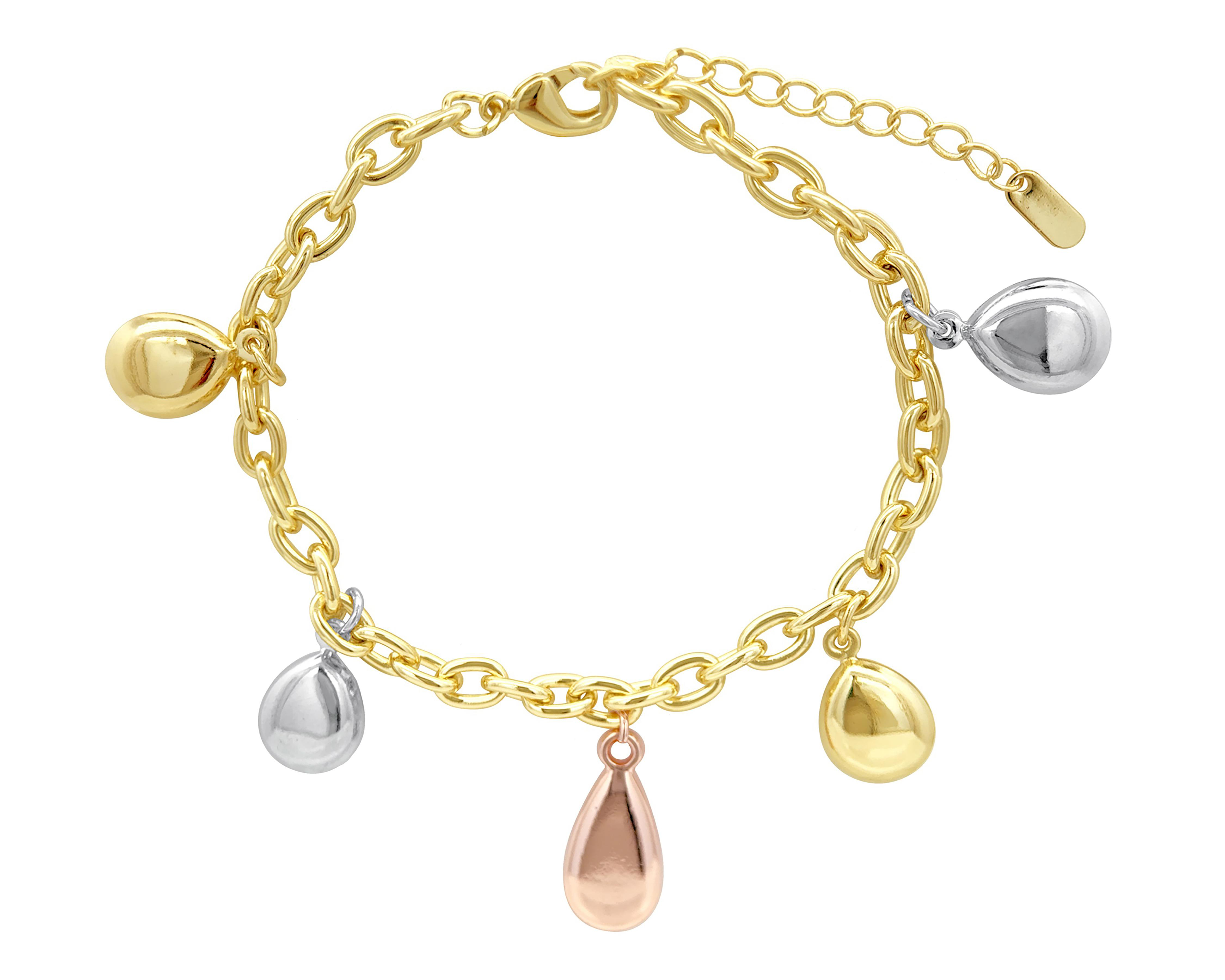 Pulsera Chapa de Oro 18K Sentimientos