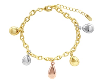 Foto 1 | Pulsera Chapa de Oro 18K Sentimientos