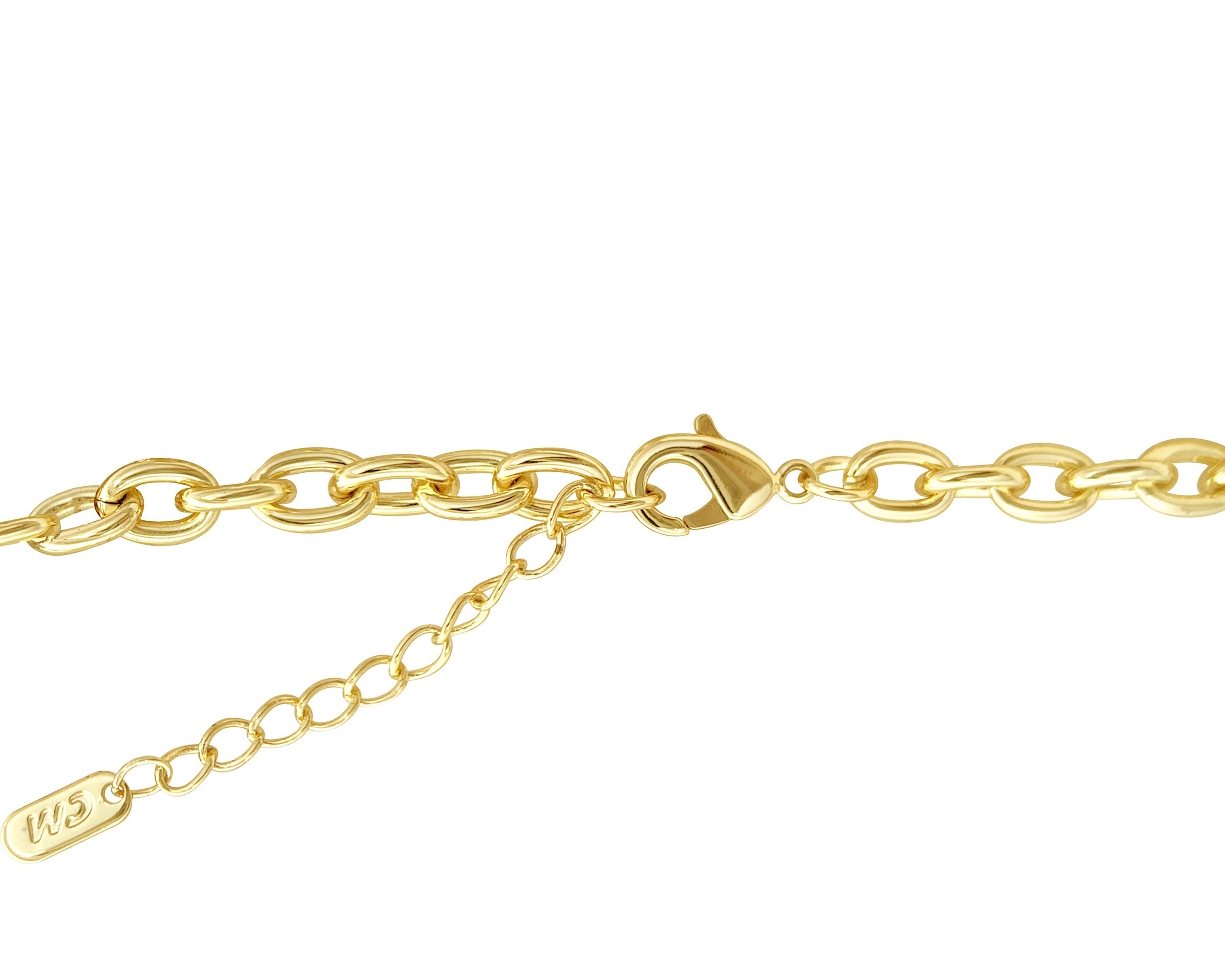 Foto 2 | Pulsera Chapa de Oro 18K Sentimientos