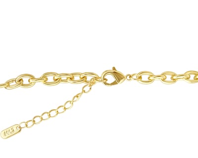 Foto 2 | Pulsera Chapa de Oro 18K Sentimientos