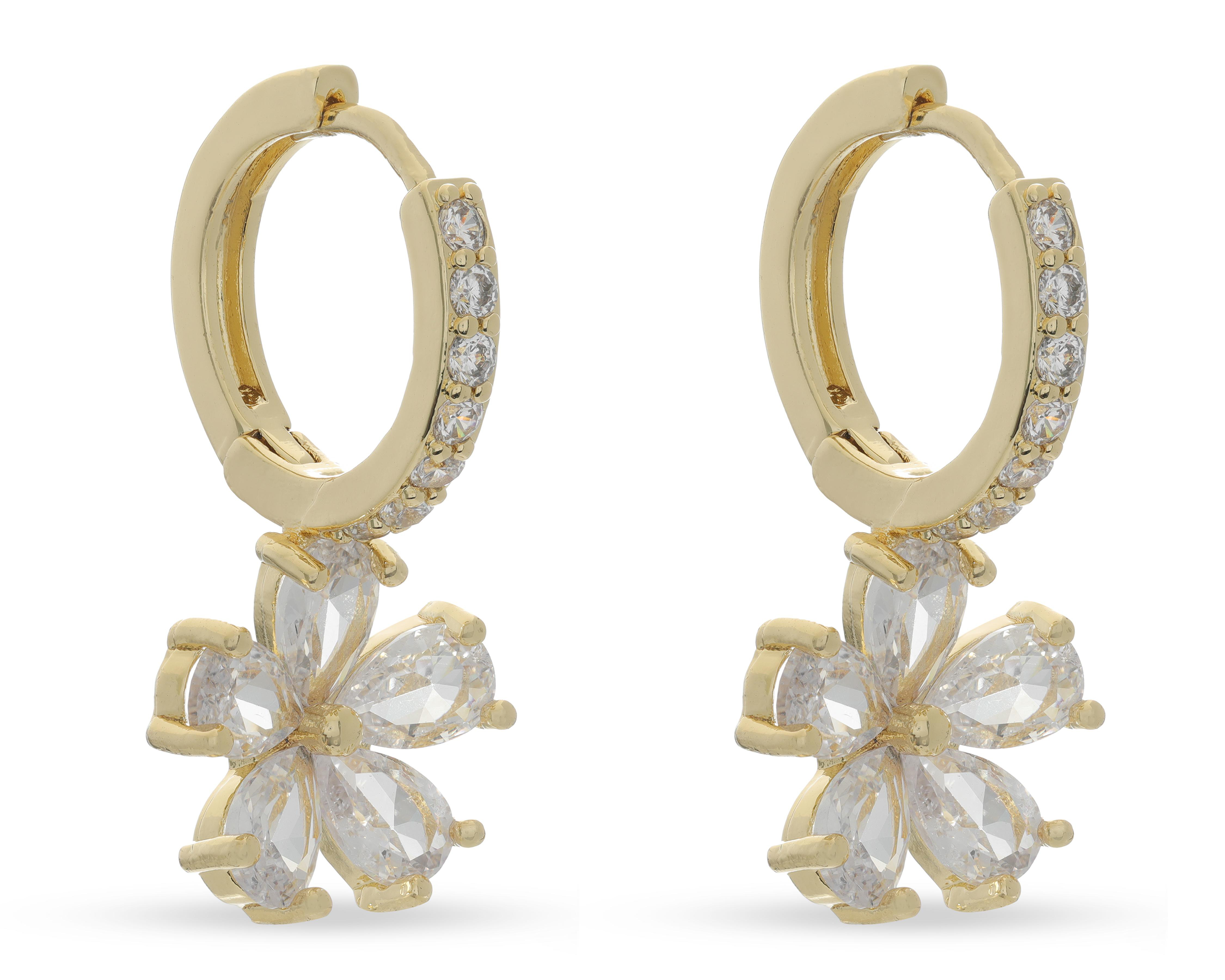 Foto 1 | Aretes Chapa de Oro Mashala