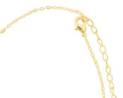 Foto 3 | Collar de Chapa de Oro 18K Sentimientos