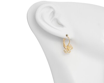Foto 5 | Aretes de Chapa de Oro 18k Plafer