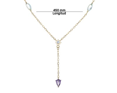 Foto 6 | Collar de Plata Olivia and Jackson