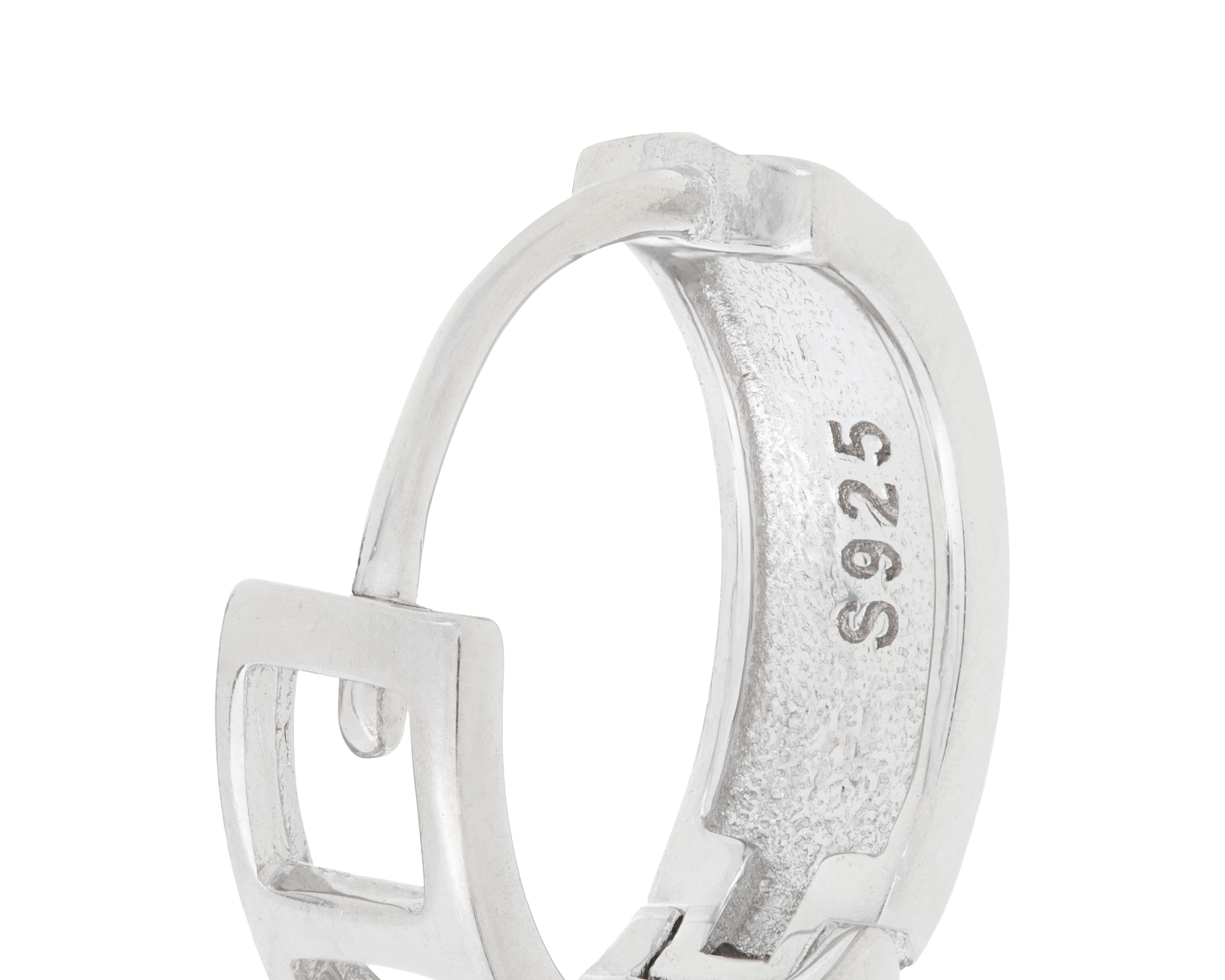 Foto 4 pulgar | Aretes de Plata Sahara