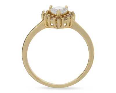 Foto 3 | Anillo Chapa de Oro Steeltime Talla 8