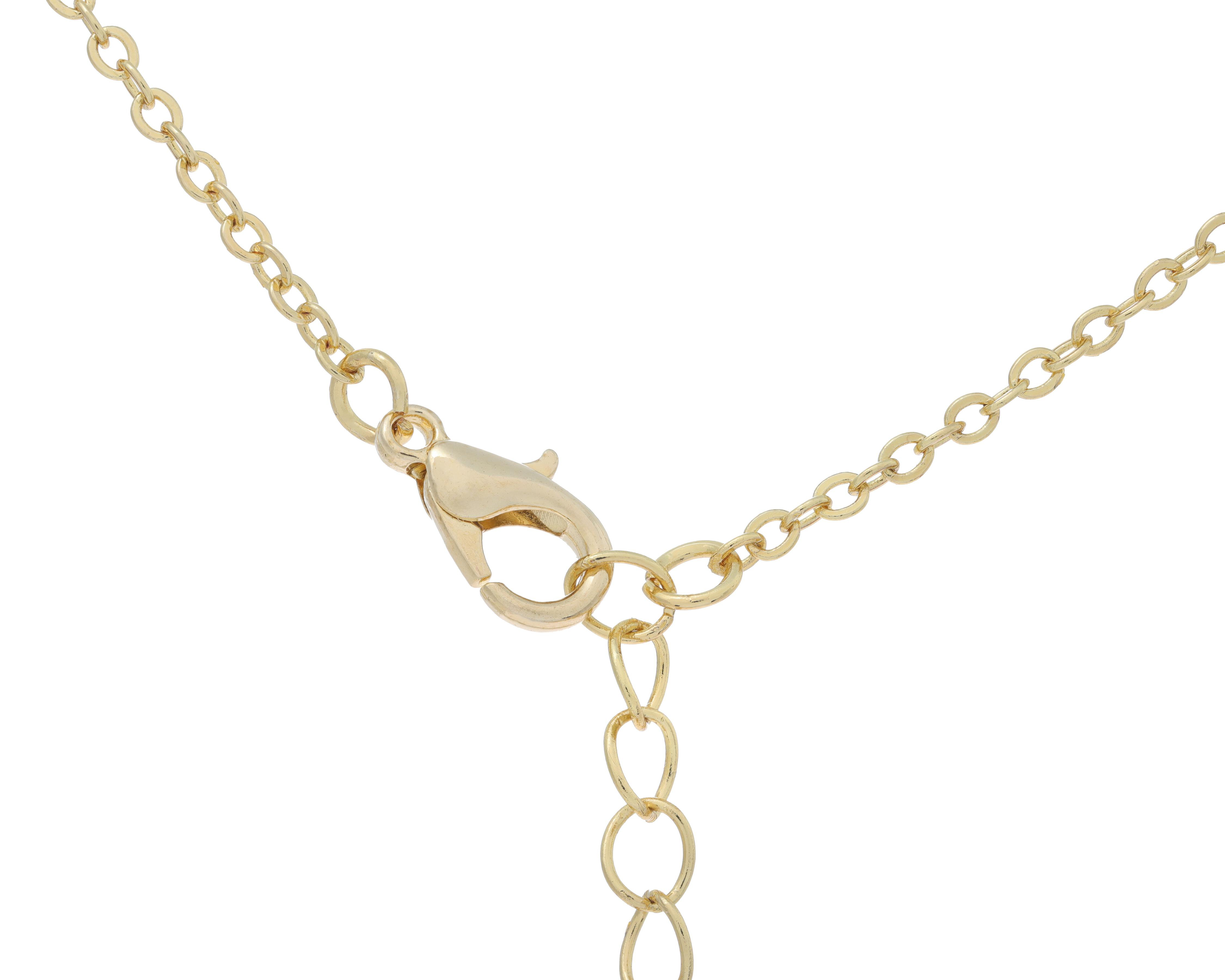 Foto 3 | Collar Chapa de Oro Steeltime
