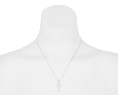 Foto 4 | Collar Chapa de Oro Steeltime