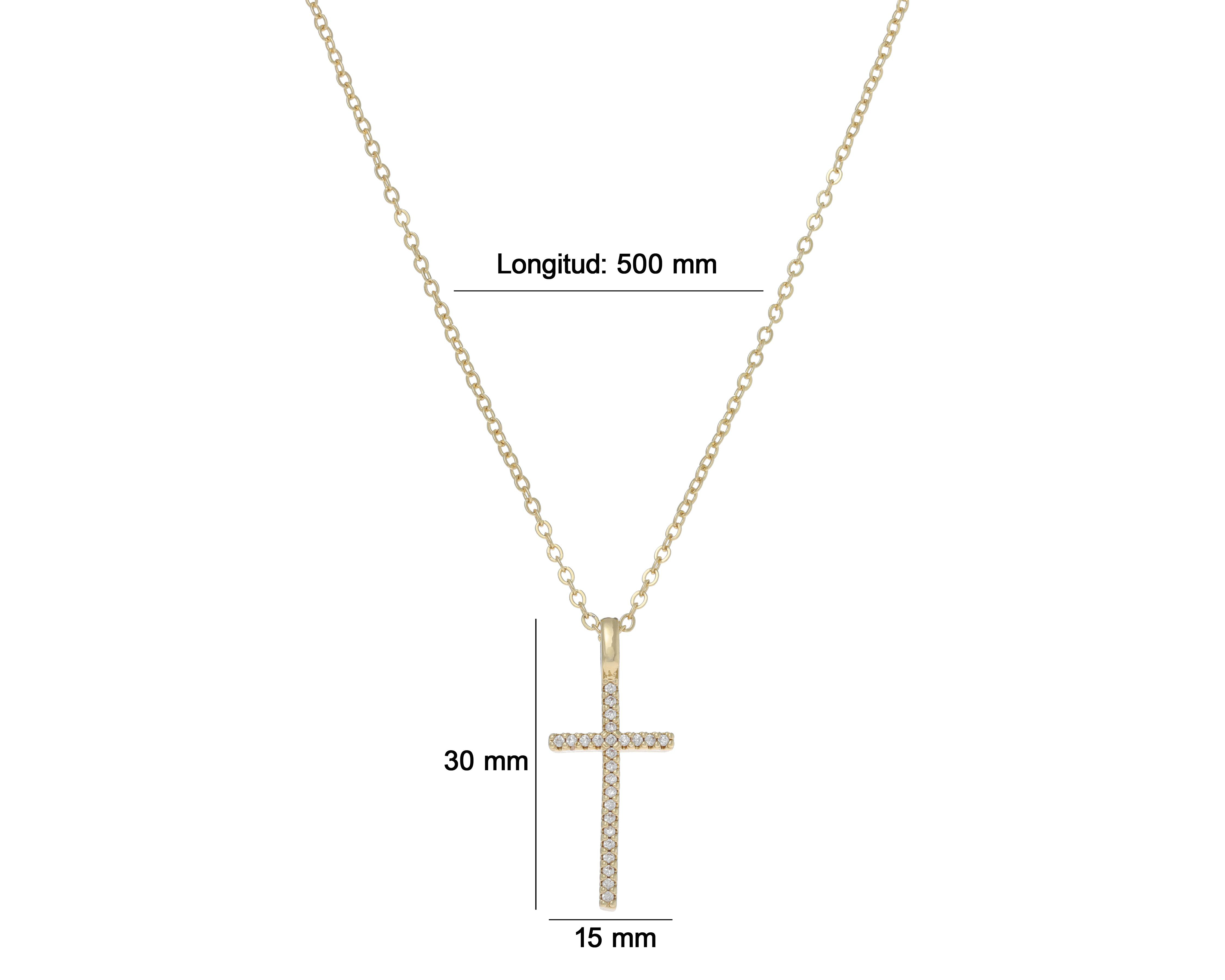 Foto 6 | Collar Chapa de Oro Steeltime