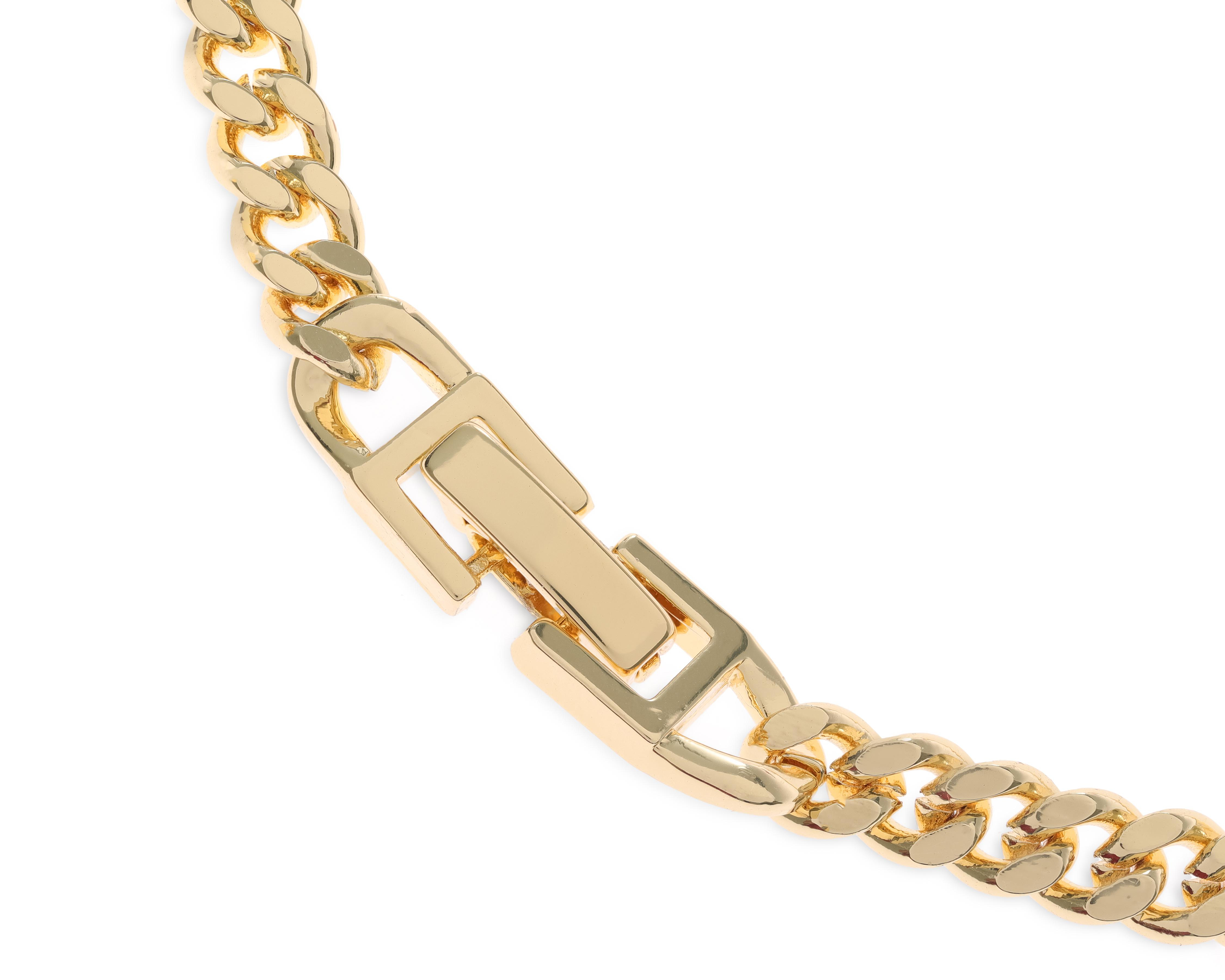 Foto 4 pulgar | Pulsera Chapa de Oro Steeltime