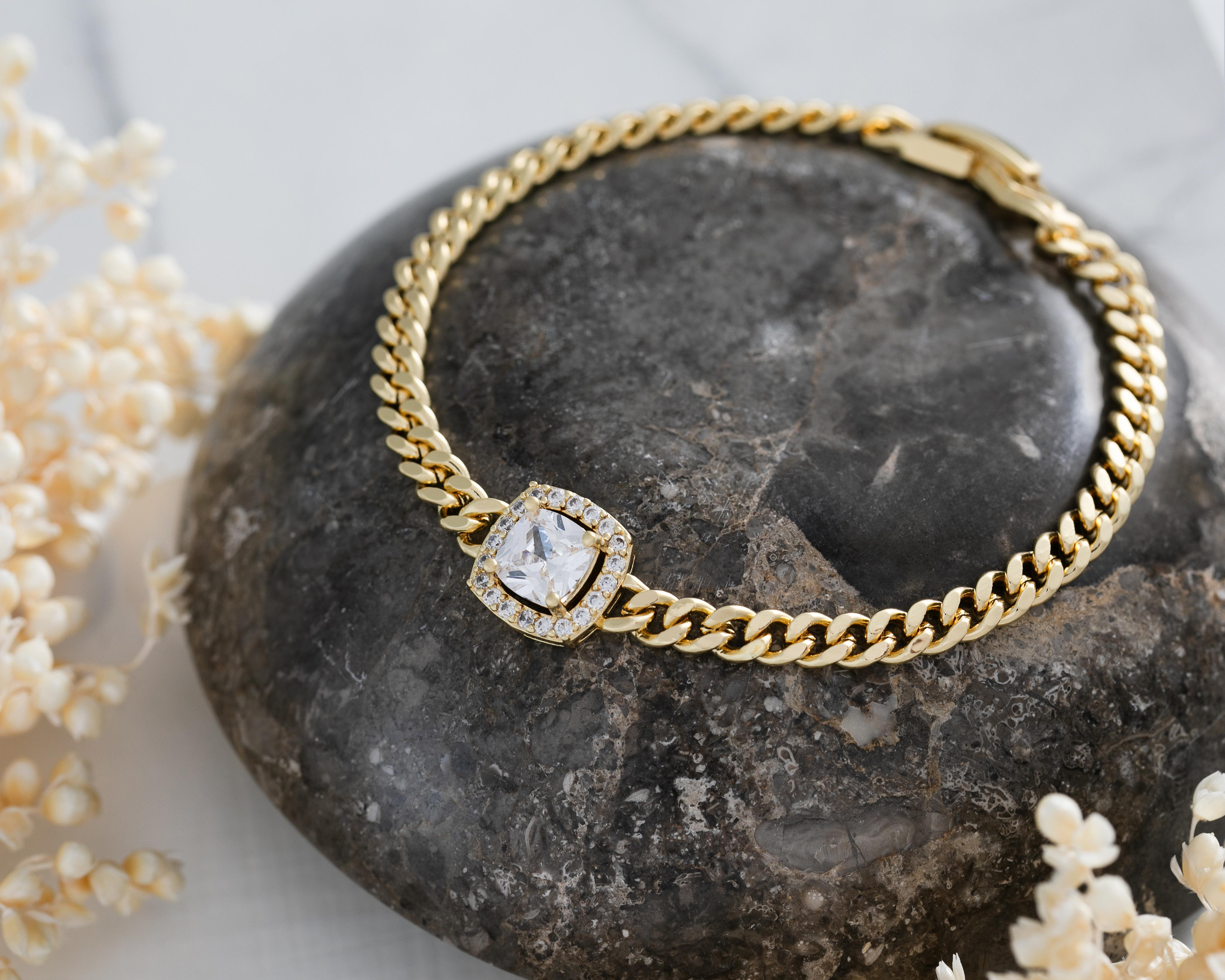 Foto 4 | Pulsera Chapa de Oro Steeltime