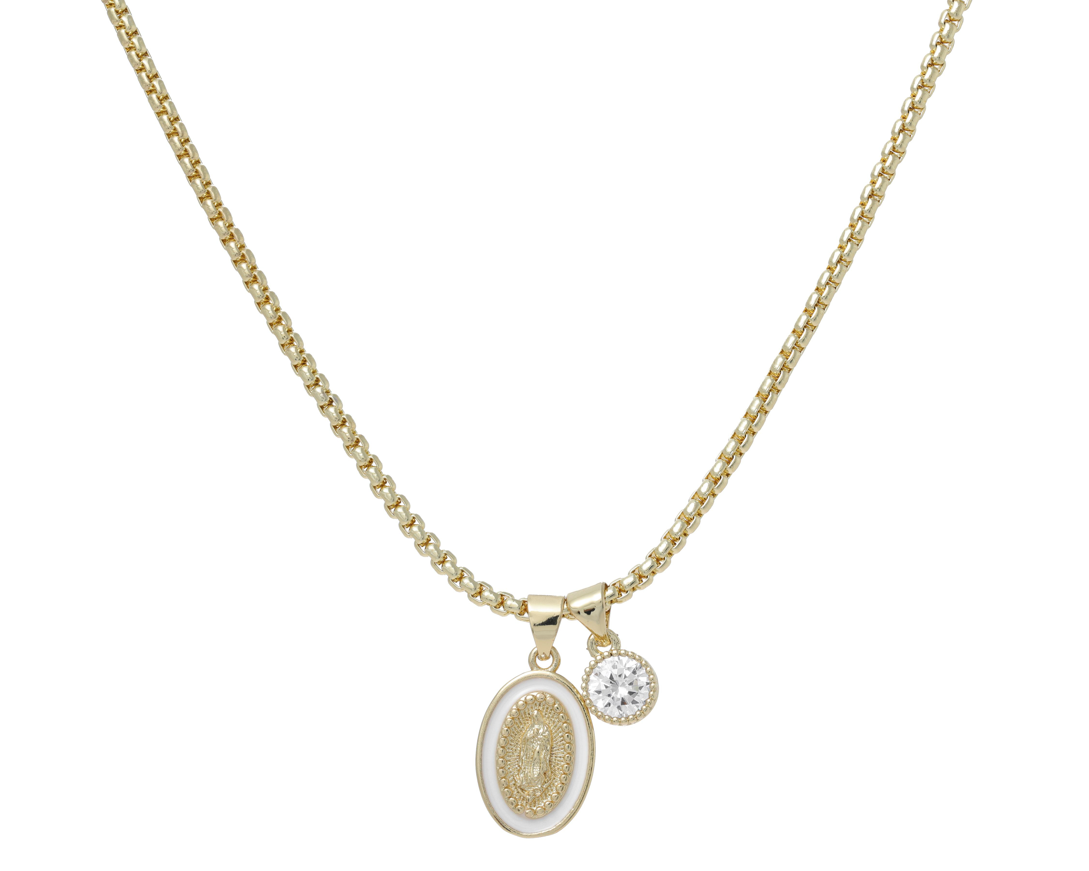 Foto 2 | Collar Chapa de Oro Steeltime