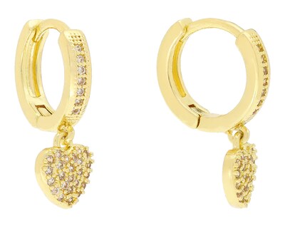 Foto 1 | Aretes Chapa de Oro Steeltime