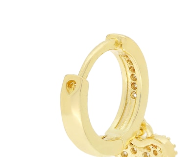 Foto 3 | Aretes Chapa de Oro Steeltime