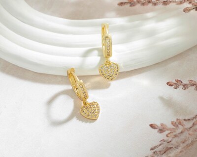 Foto 4 | Aretes Chapa de Oro Steeltime