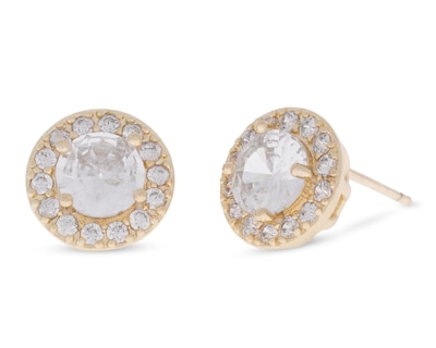 Foto 1 | Aretes de Chapa de Oro de 18K Girondela
