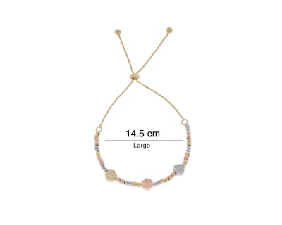 Foto 4 | Pulsera de Chapa de Oro 18K Girondela