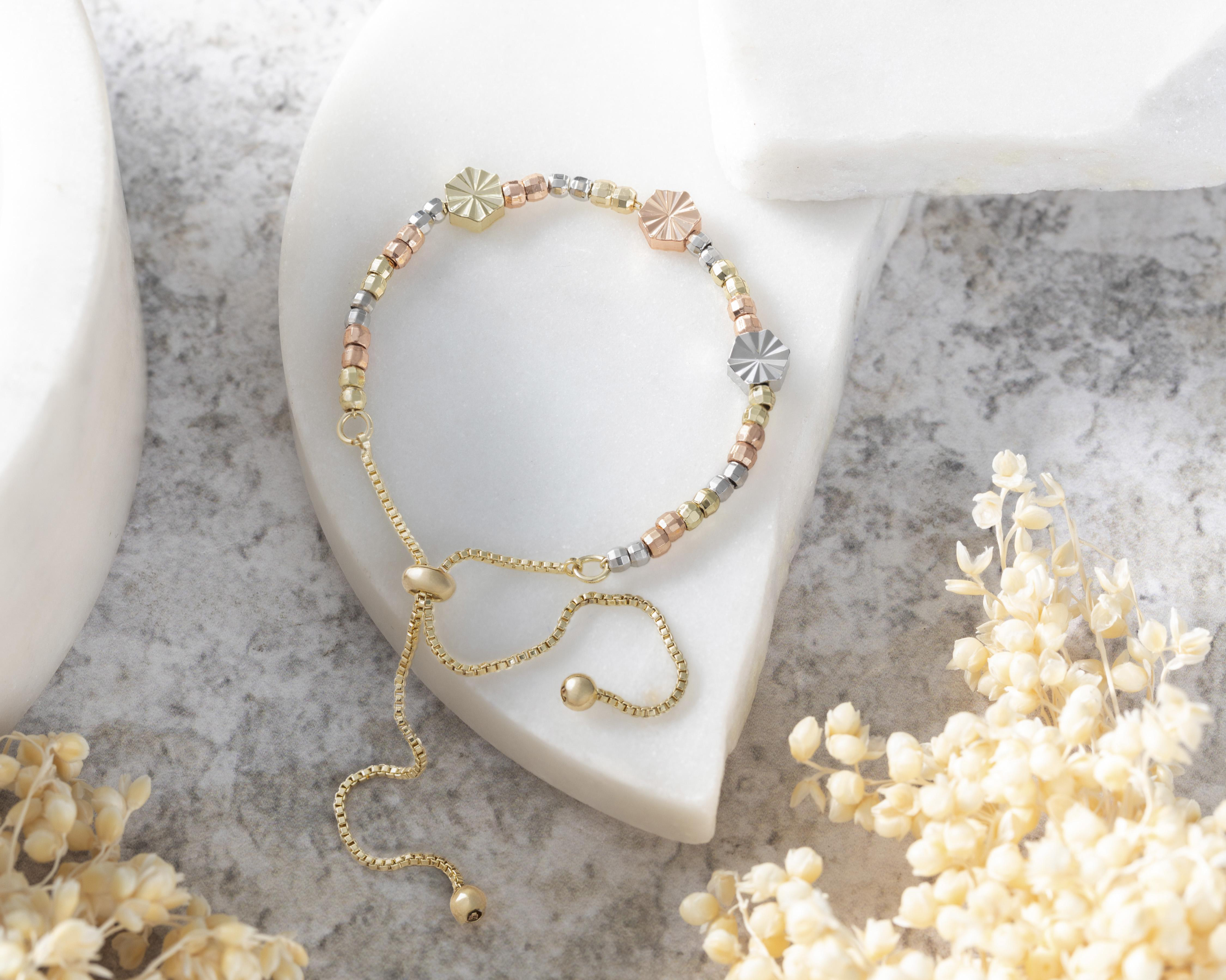 Foto 6 pulgar | Pulsera de Chapa de Oro 18K Girondela