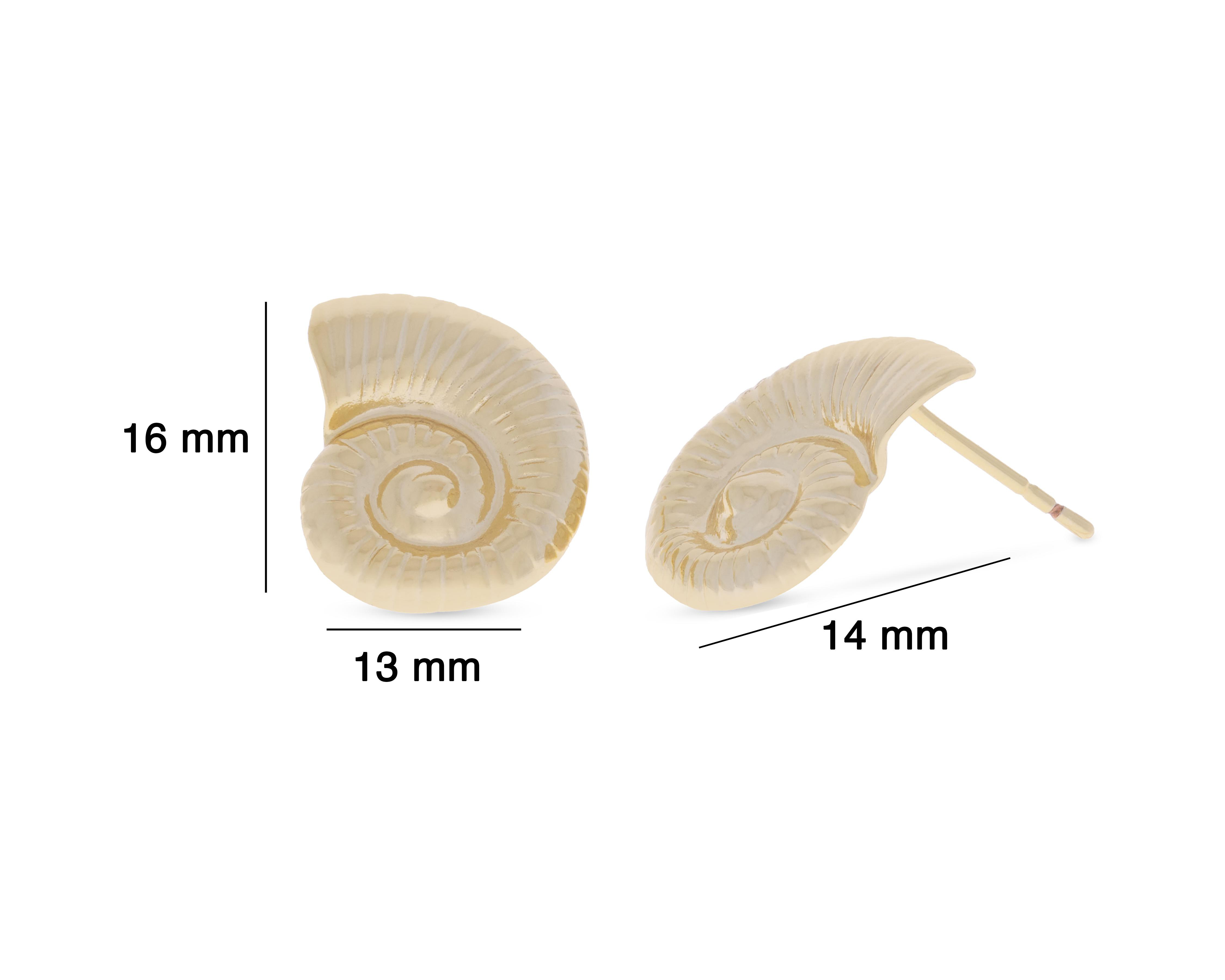 Foto 5 pulgar | Aretes de Chapa de Oro 18K Girondela