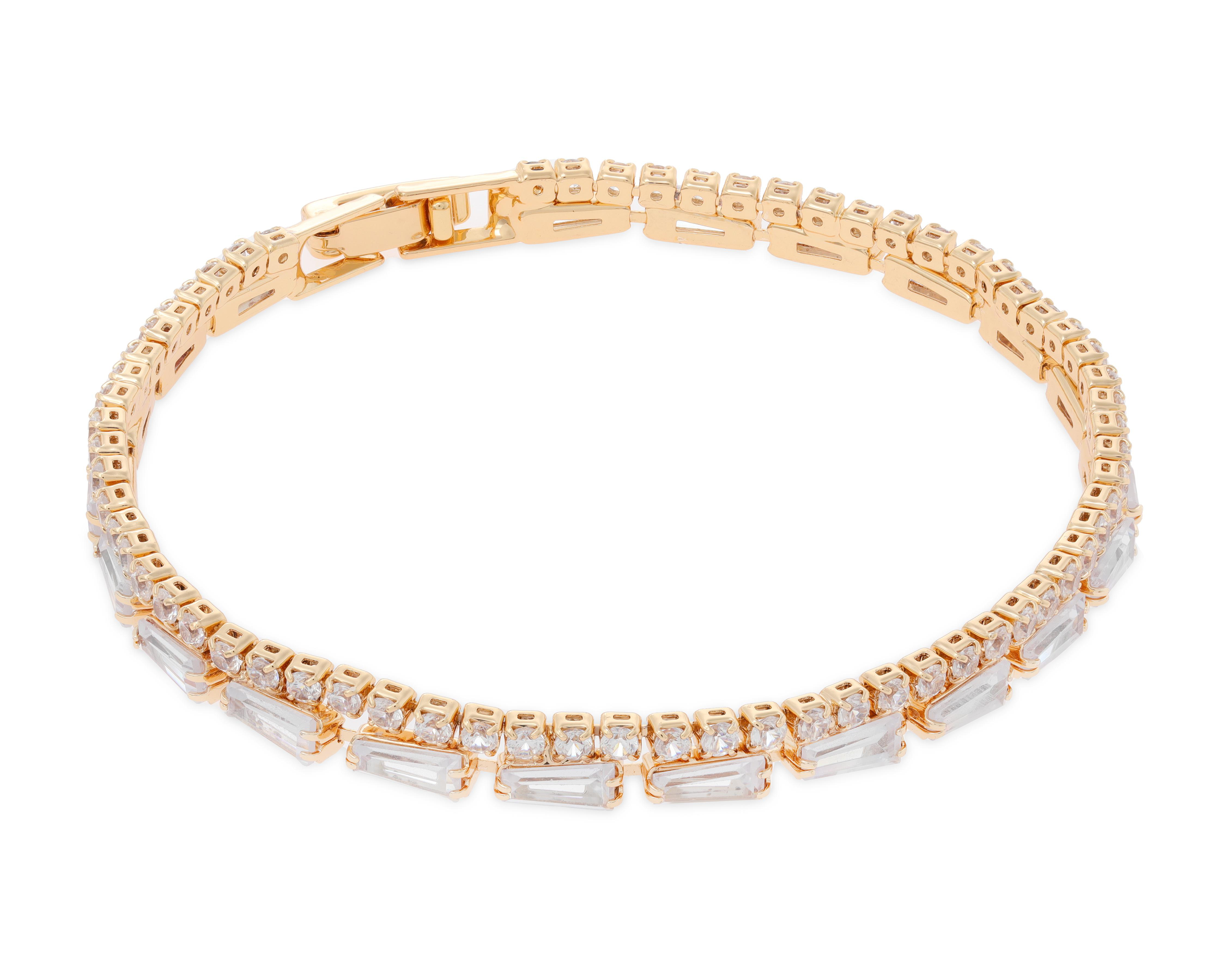 Pulsera de Chapa de Oro Steeltime
