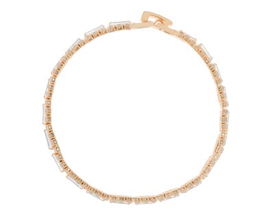 Foto 2 | Pulsera de Chapa de Oro Steeltime