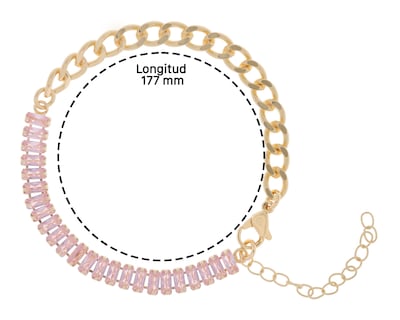 Foto 5 | Pulsera Chapa de Oro Steeltime