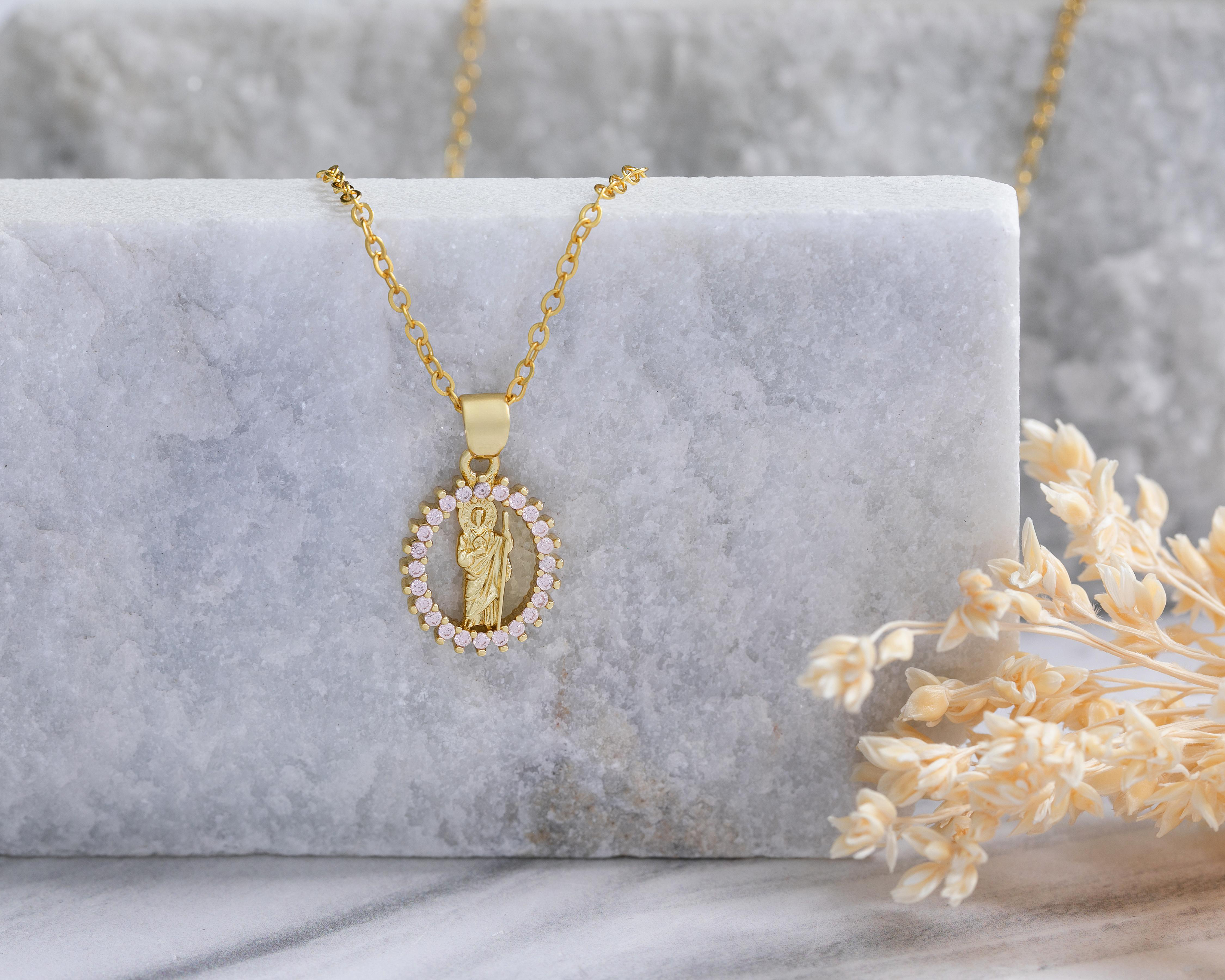 Foto 5 | Collar Chapa de Oro Steeltime