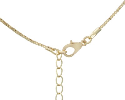 Foto 3 | Collar Chapa de Oro Steeltime