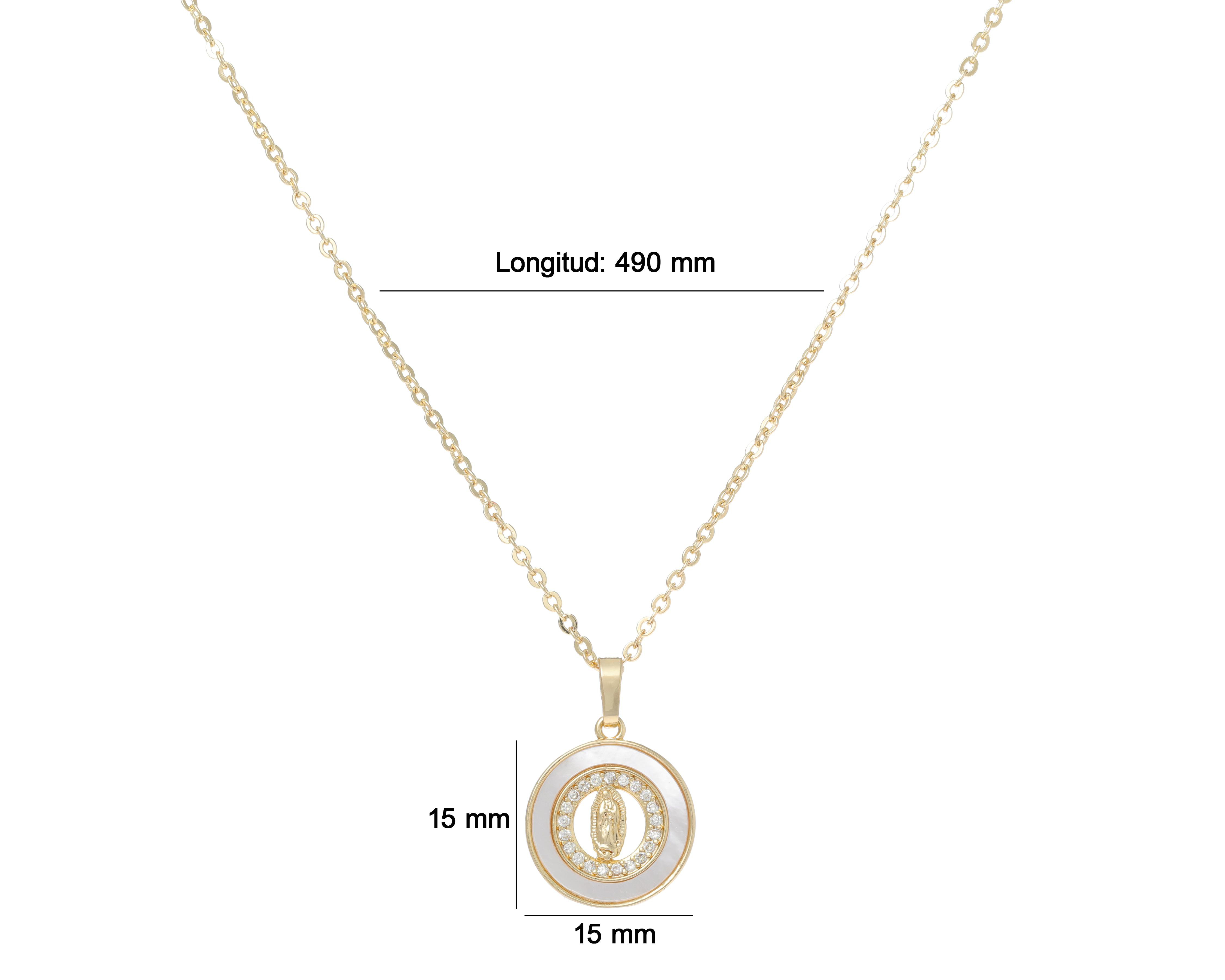 Foto 6 | Collar Chapa de Oro Steeltime